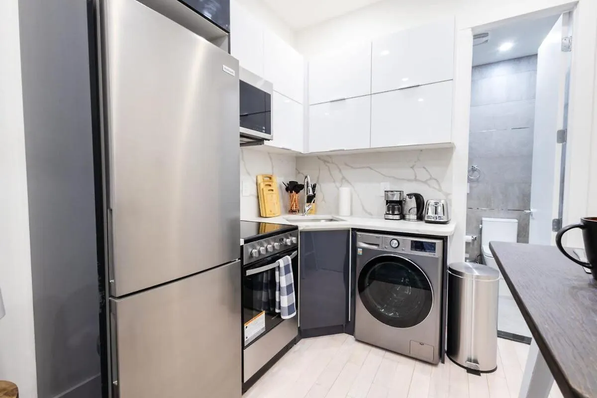 公寓 317-1An - New Modern 1Br W&D Walk To Central Park 纽约